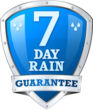 7 day rain guarantee